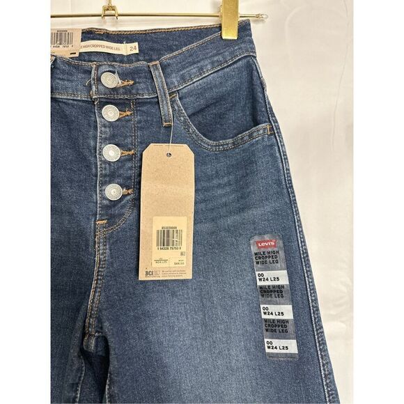 Levi’s Sky High Wide Leg Jeans - Picture 12 of 13